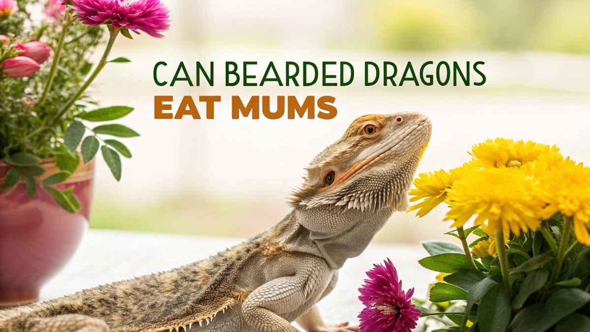 Can Bearded Dragons Eat Mums