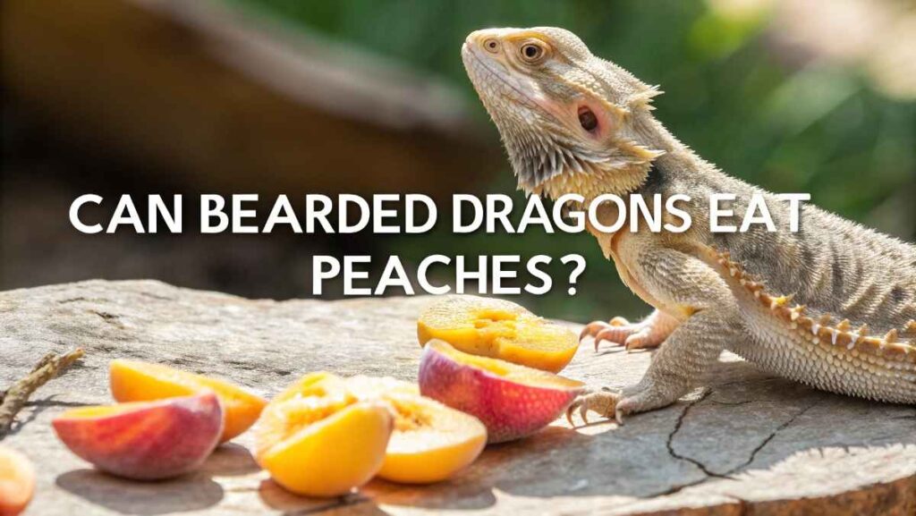 Can Bearded Dragons Eat Peaches
