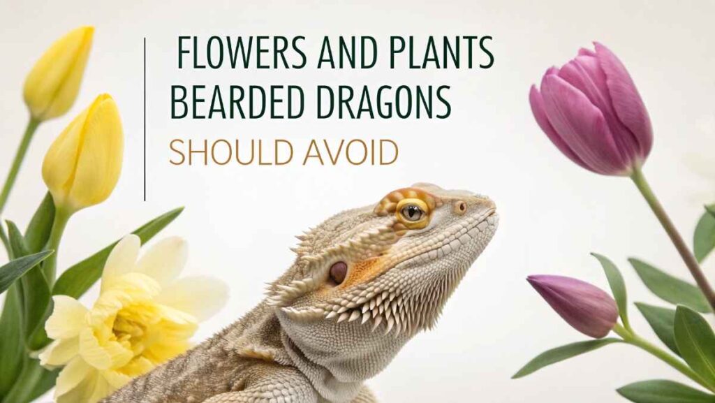 Flowers and Plants Bearded Dragons Should Avoid