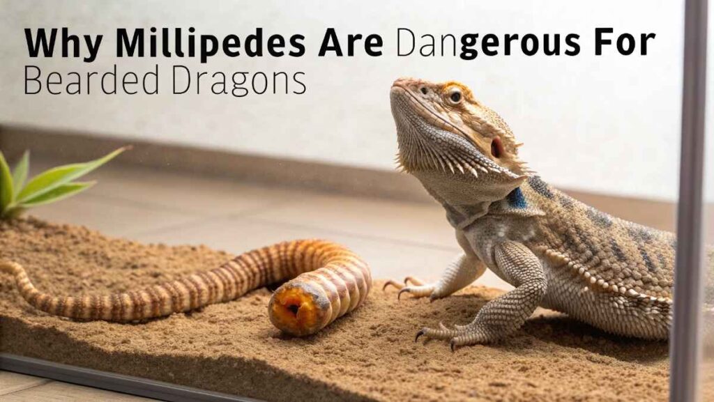 Why Millipedes Are Dangerous for Bearded Dragons
