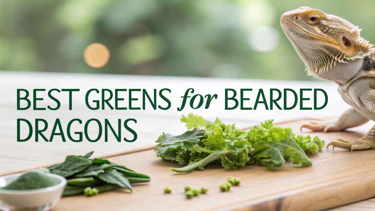 Best Greens for Bearded Dragons
