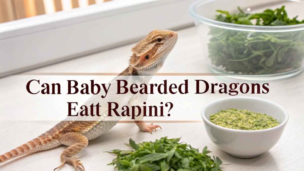 Can Baby Bearded Dragons Eat Rapini?