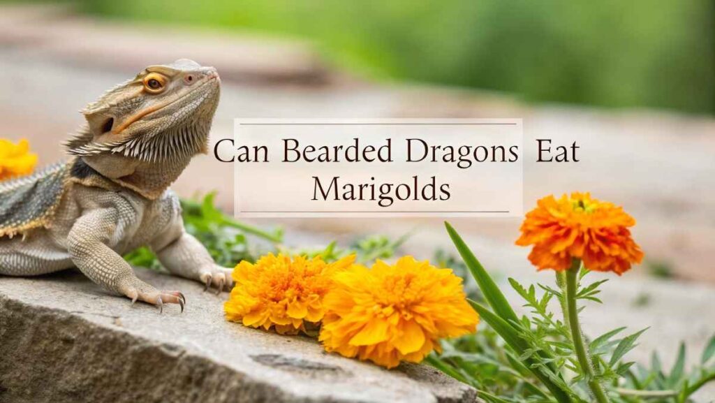 Can Bearded Dragons Eat Marigolds