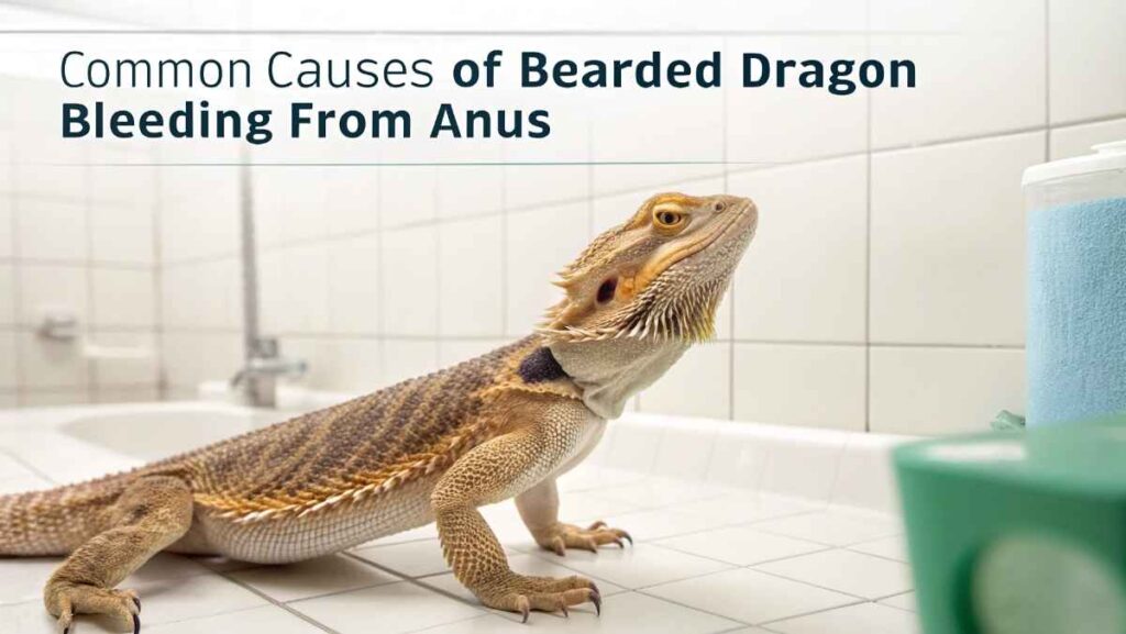 Common Causes of Bearded Dragon Bleeding From Anus