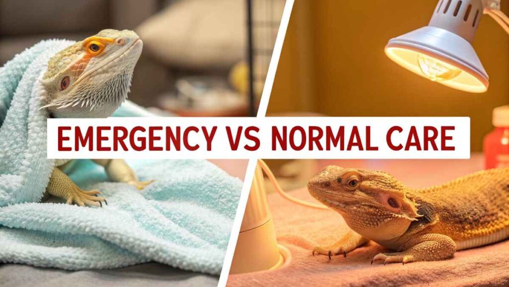 Emergency vs Normal Care