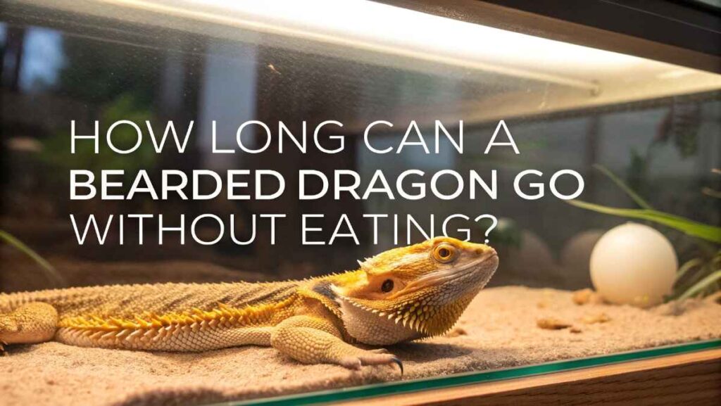 How Long Can A Bearded Dragon Go Without Eating?