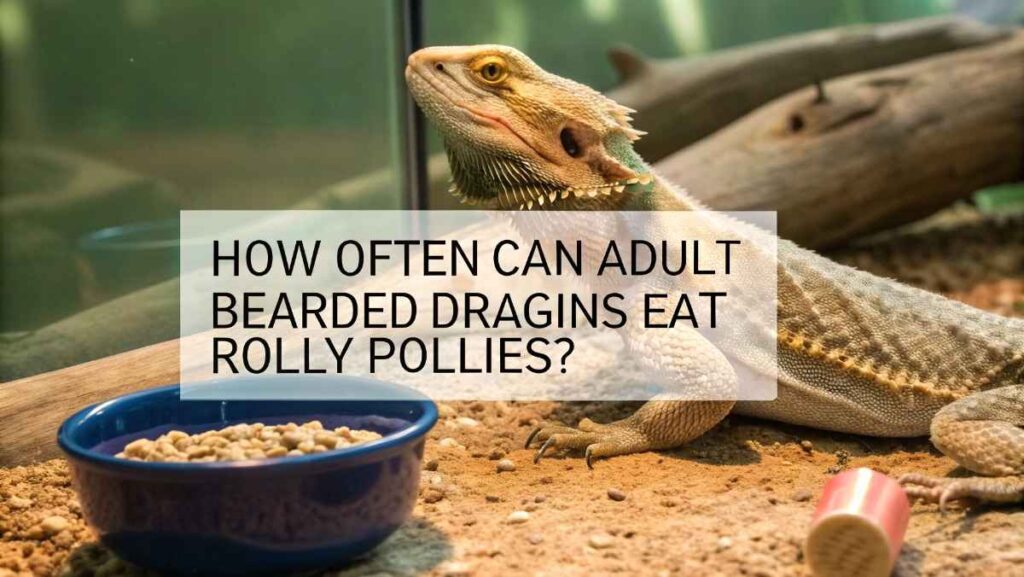 How Often Can Adult Bearded Dragons Eat Rolly Pollies?