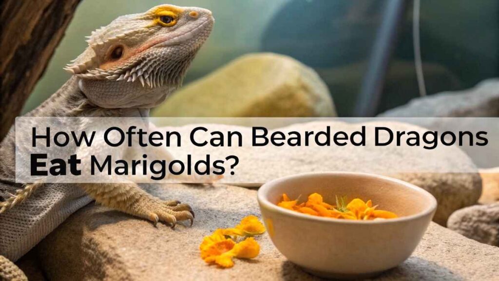 How Often Can Bearded Dragons Eat Marigolds?