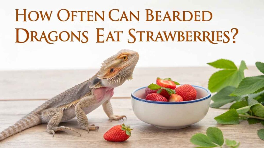How Often Can Bearded Dragons Eat Strawberries?