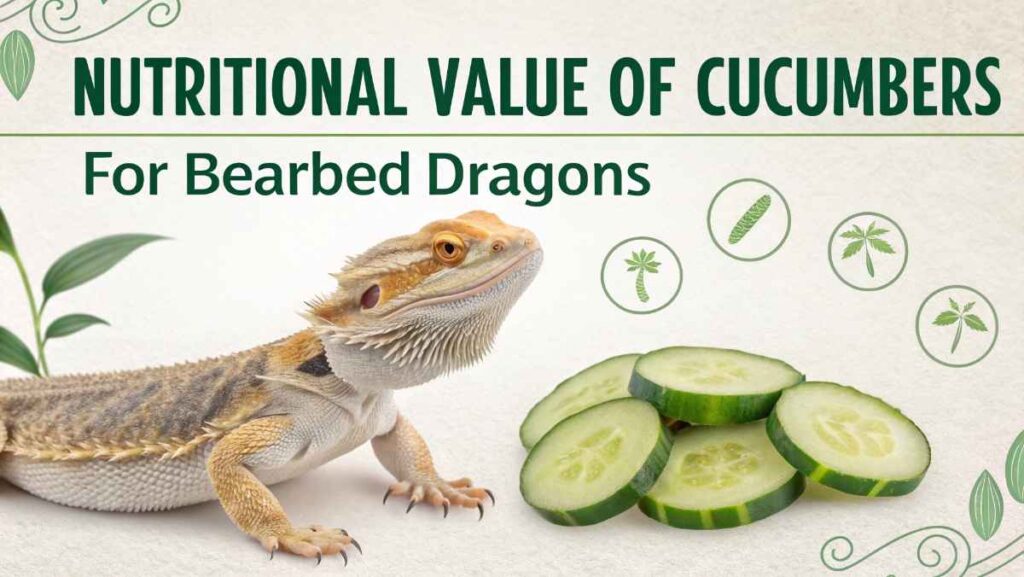 Nutritional Value of Cucumbers for Bearded Dragons