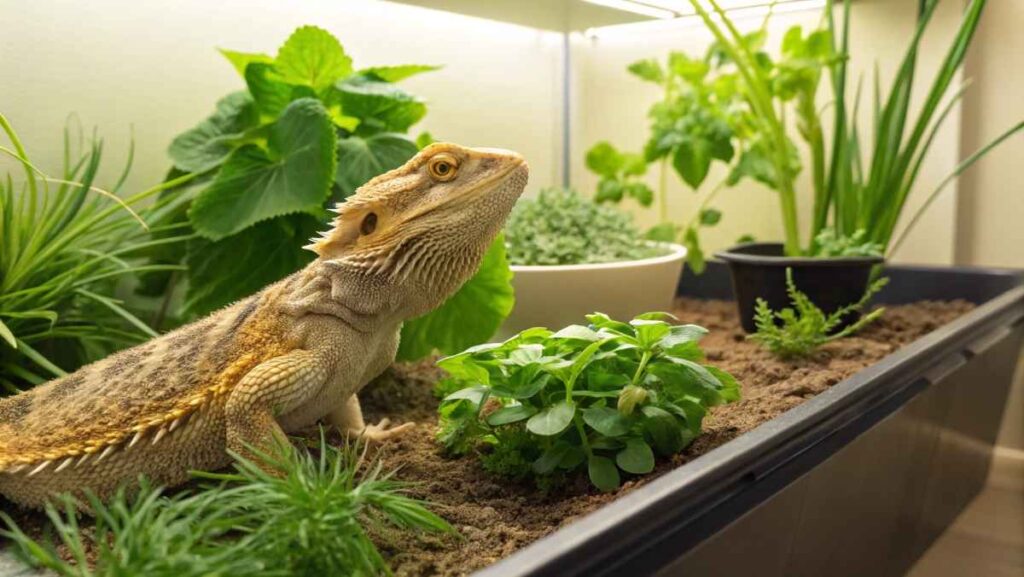 Safe Live Plant Alternatives for Bearded Dragons