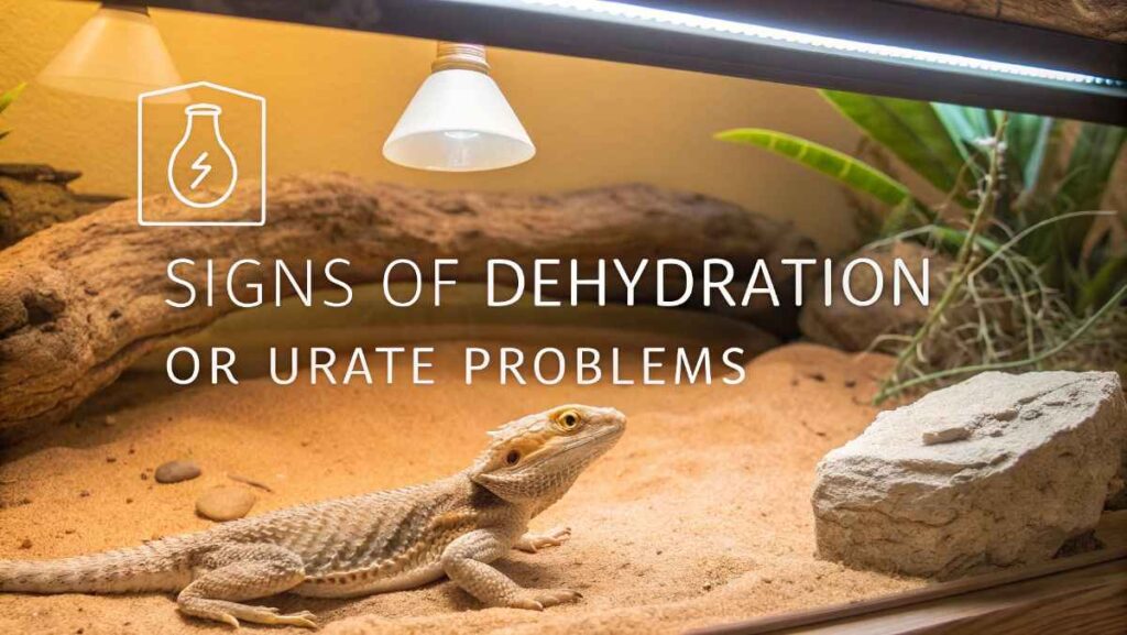 Signs of Dehydration or Urate Problems