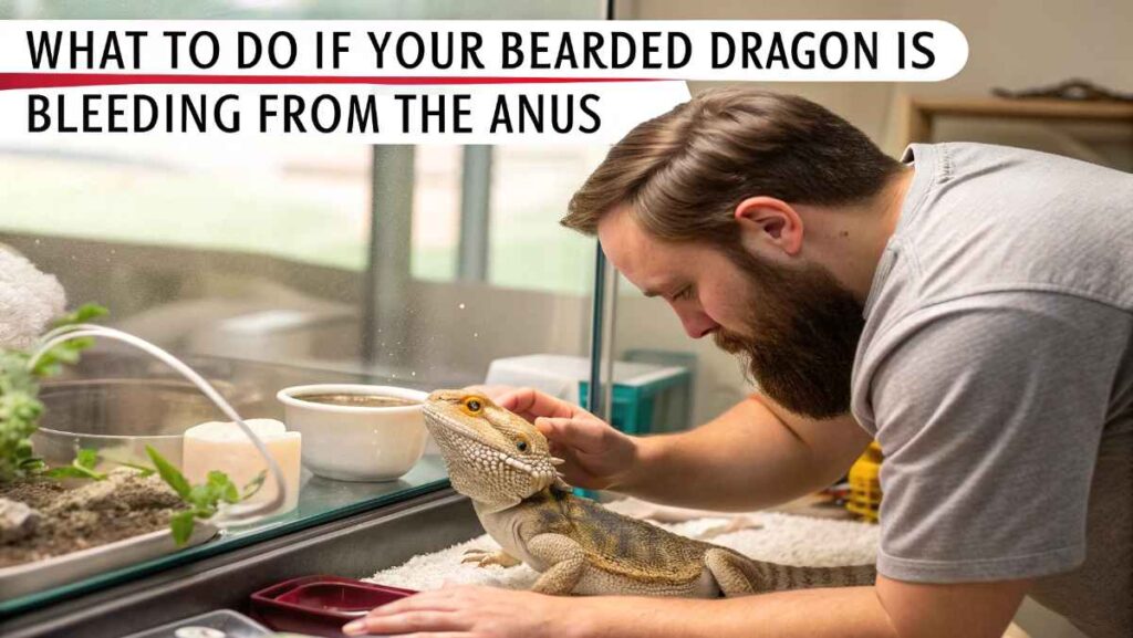 What to Do If Your Bearded Dragon Is Bleeding From the Anus