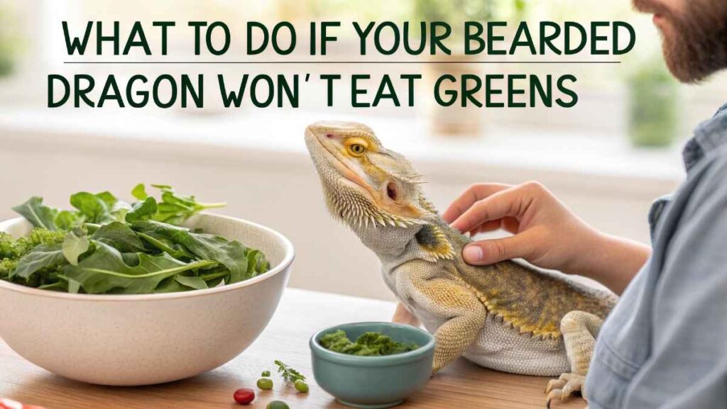 What to Do If Your Bearded Dragon Won’t Eat Greens