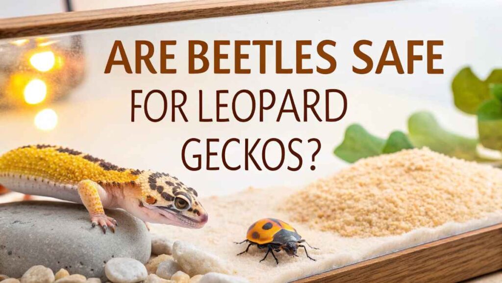 Are Beetles Safe for Leopard Geckos?