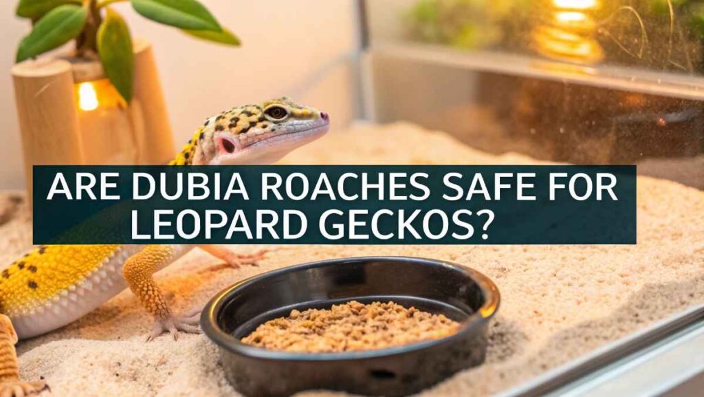 Are Dubia Roaches Safe for Leopard Geckos?