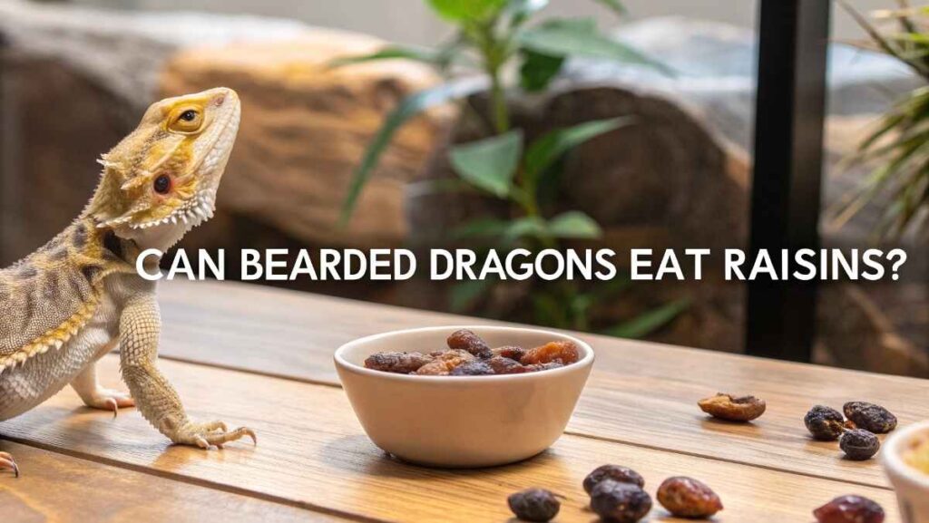 Can Bearded Dragons Eat Raisins