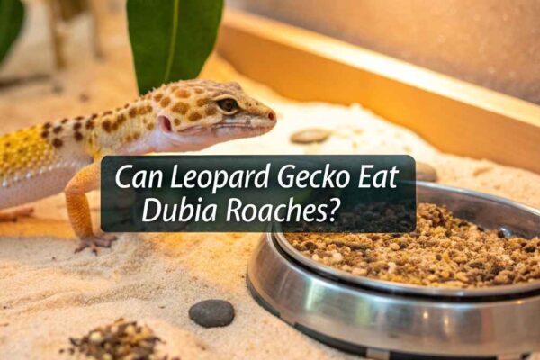 Can Leopard Gecko Eat Dubia Roaches