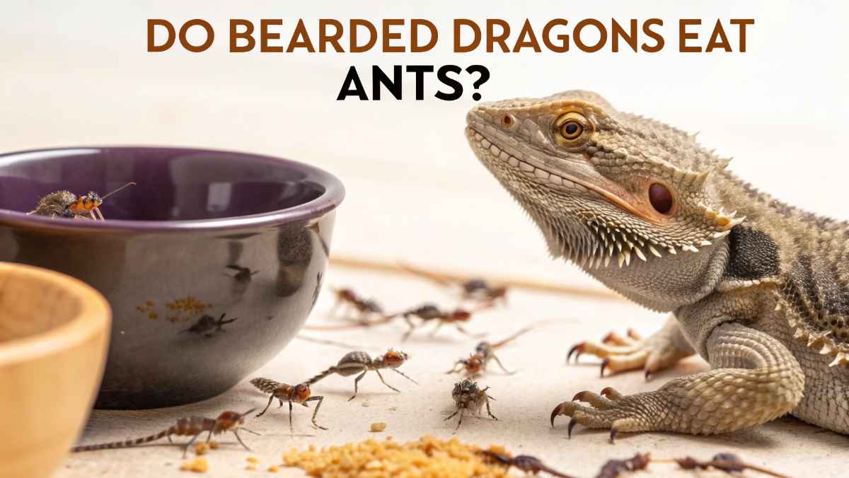 Do Bearded Dragons Eat Ants
