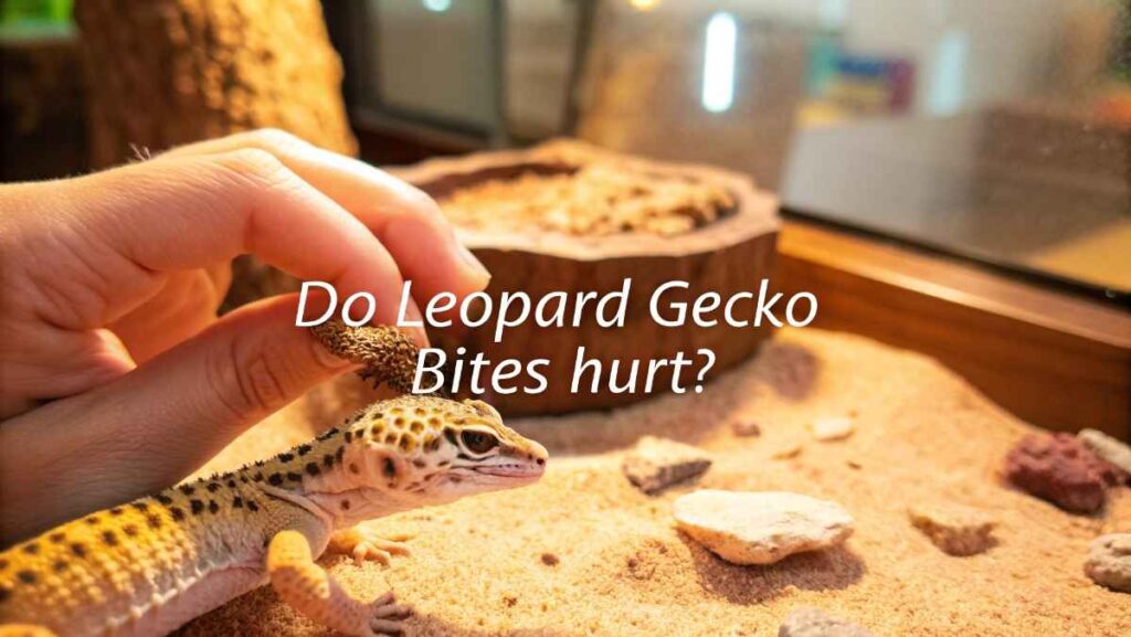 Do Leopard Gecko Bites Hurt?
