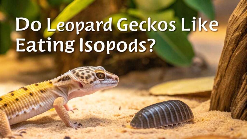 Do Leopard Geckos Like Eating Isopods?
