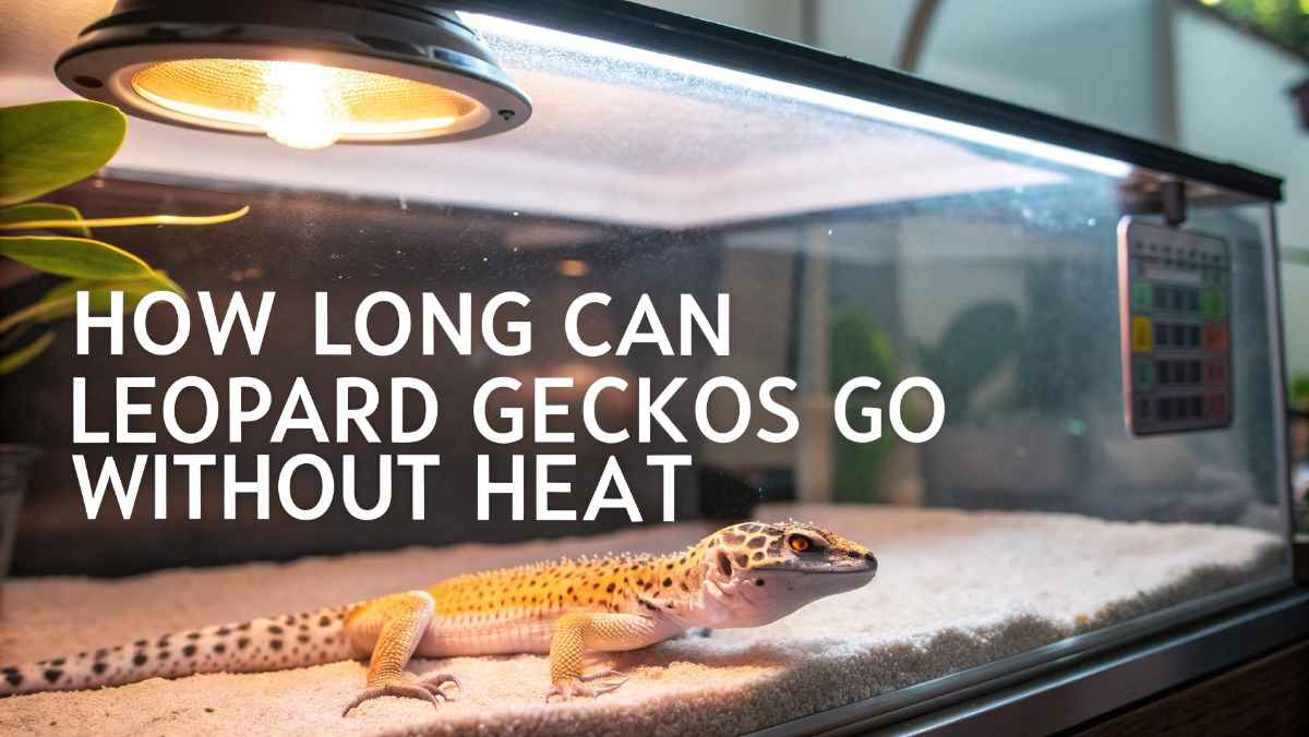 How Long Can Leopard Geckos Go Without Heat
