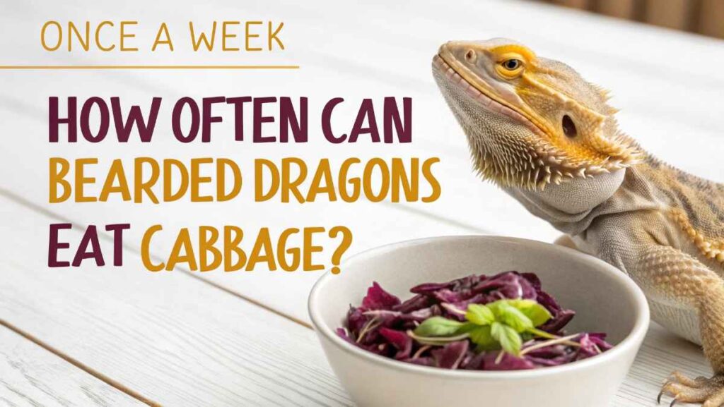 How Often Can Bearded Dragons Eat Cabbage?