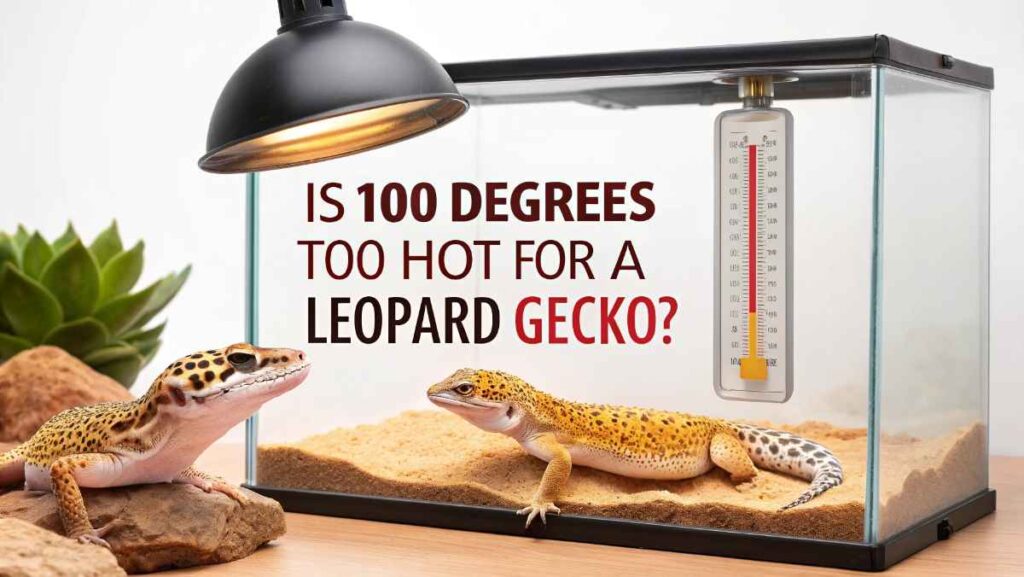 Is 100 Degrees Too Hot For A Leopard Gecko