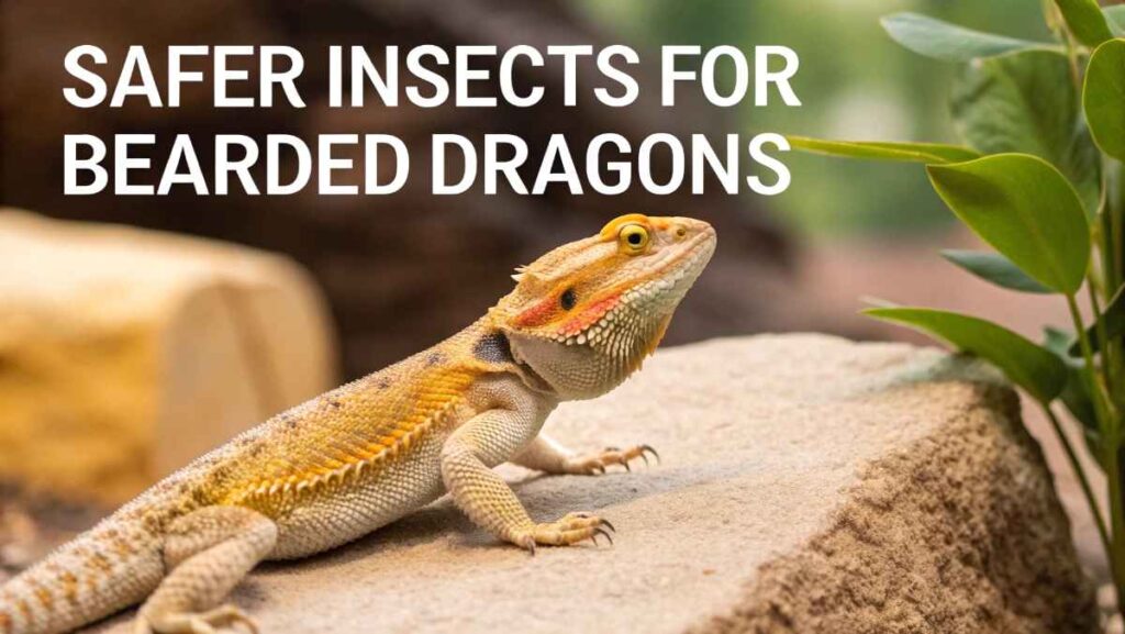 Safer Insects for Bearded Dragons