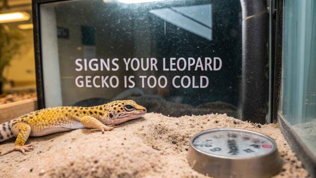 Signs Your Leopard Gecko Is Too Cold