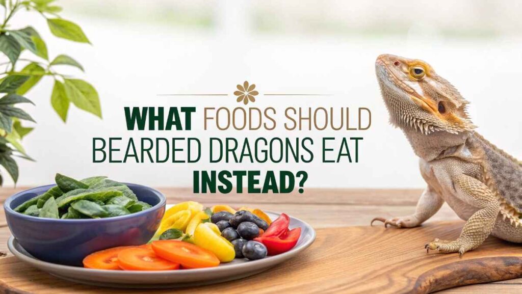 What Foods Should Bearded Dragons Eat Instead?