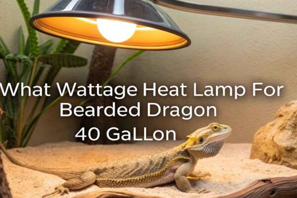 What Wattage Heat Lamp For Bearded Dragon 40 Gallon