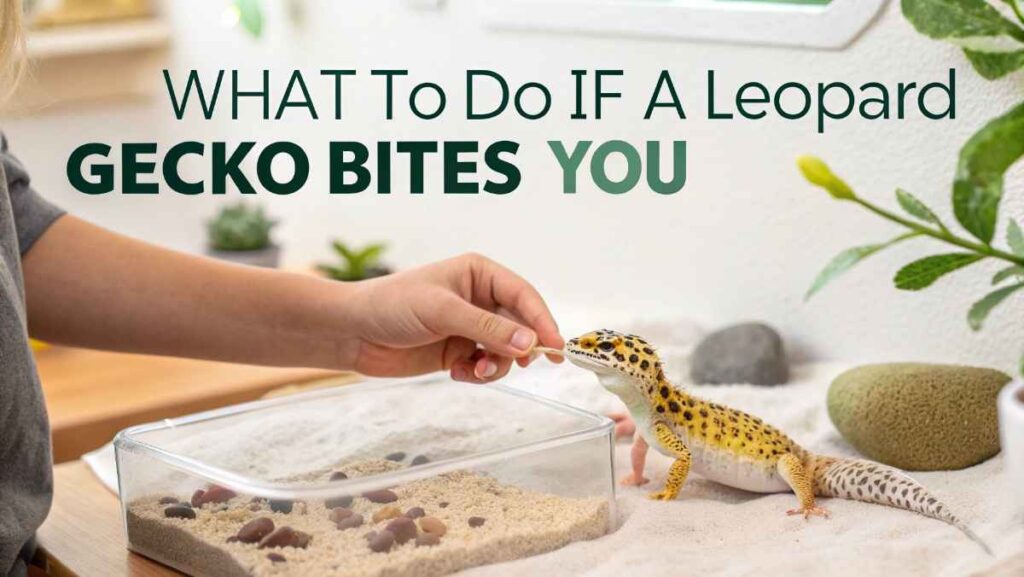 What to Do If a Leopard Gecko Bites You