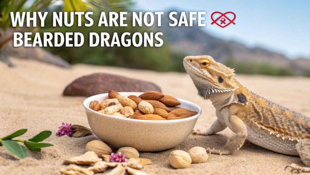 Why Nuts Are Not Safe for Bearded Dragons